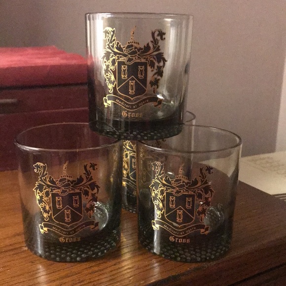 Faricy Irish Coat of Arms Nob Hill Tumblers - Set of 4 - Picture 8 of 9